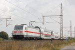 146 556-6 mit IC2 Dostos in Dedensen Gümmer, am 30.09.2016.