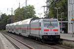 146 562-4 als Schublok hinter IC 2205 nach Koblenz Hbf.