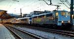 railadventure 183 500 mit dem RE 19297 nach Halle-Ammendorf, am 30.09.2021 in Erfurt Hbf.