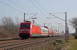 101 060 bespannte am 23.02.21 den PbZ 2466 von Leipzig nach Berlin.