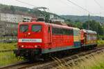 151 129-4 Railpool/DB & 185 077  Stahl auf Stahl  in Wuppertal Steinbeck, am 03.06.2024.