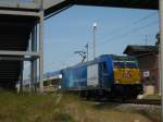 In dem 850-Seelen-Dorf Plaaz (bei Rostock) hlt der Inter Connex auf dem Weg von Rostock nach Leipzig.