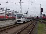 InterConnex88152 von Gera Hbf.nach Rostock Hbf.bei der Einfahrt in den Rostocker Hbf.Aufgenommen am 12.11.05