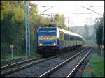 Br 146 522-8 mit dem Connex von Rostock nach Gera.