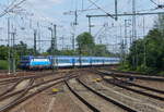 ČD 193 289  Flora  mit dem EC 378  Berliner  von Praha hl.n. nach Kiel Hbf, am 10.07.2019 in Dresden Hbf.