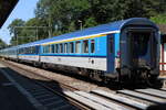 1. Klasse CZ-ČD 73 54 10-91 xxx-x Ampz 143 im EC 174  Berliner  von Praha hl.n. nach Flensburg, am 29.07.2024 in Krippen.