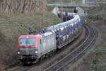 PKPC EU46-518 (193-518) auf der Hamm-Osterfelder Strecke in Recklinghausen 21.1.2021