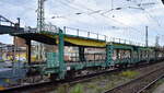 PKW-Transportwageneinheit der Fa. ARS Altmann AG mit der Nr. 23 TEN 80 D-ARS 4371 720-2 Laaers 224Sc in einem Ganzzug  am 25.11.24 Höhe Bahnhof Magdeburg-Neustadt.