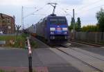 DB 152 138-4 mit dem IKE 50144 von Regensburg Ost nach Bremerhaven Kaiserhafen, in Wallhausen (Helme); 10.06.2011