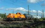 Oberhausen West Northrail 92 80 1261 310-7 mit Kesselwagen