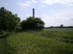 Im Stillgelegten Rangierbahnhofsbereich Buggingen. berreste des Rangierbahnhofes am 27.05.2009. Diese kleine Rangierbahnhof an der Strecke Freiburg - Basel diente bis in die 1980er Jahre als Rangierbahnhof fr das Kalibergwerk Buggingen, hier wurden die Wagen fr die weiterfahrt nach Freiburg oder Basel bereitgestellt.