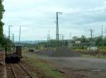 Wiesbaden-Ost Gbf nach dem Abriss der Bauernbrcke; 26.08.2008