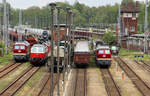 WFL 232 356 + WFL 232 141 + WFL 231 012 // Güterbahnhof Wustermark // 28.