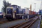 291 030, Hamburg Wilhelmsburg, Freihafen, 01.07.1985.