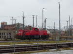 DB 261 088-9 am 10.03.2020 beim pausieren in Saalfeld (S) Gbf.