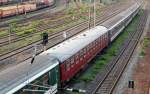 Dieser Wagen hing im Sonderzug von 482 027. Fotografiert am 18.09.10 am Rbf Halle(S).