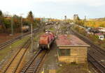 DB 290 632-9 am 01.11.2021 am Ablaufberg der ZBA in Kornwestheim Rbf.