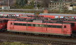 Railpool 151 076-7 im DB Stillstandsmanagement Leipzig Engelsdorf 17.12.2019