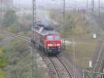 Br 233 572-7 rangiert in Hamburg Maschen um einen Gterzug abzuholen! Aufnahmedatum: 4.11.2008