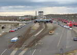 Das DB Cargo Werk am 14.02.2022 in Maschen Rbf.