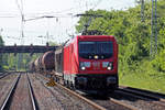 DB 187 115 durchfährt Bonn-Beuel aufgenommen am Ende des Bahnsteigs 17.5.2017