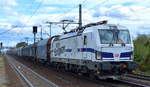 DB Cargo AG [D] mit  193 364  [NVR-Nummer: 91 80 6193 364-7 D-DB] und gemischtem Güterzug am 01.10.19 Dresden-Strehlen Richtung Dresden Hbf. 