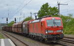 DB Cargo AG [D] mit  193 385  [NVR-Nummer: 91 80 6193 385-2 D-DB] und gemischtem Güterzug am 12.05.20 Bf.