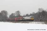 247 007-8 (Euro Cargo Rail) fhrt am 22. Januar 2013 um 13:35 Uhr mit einem Guterzug durch Ratingen