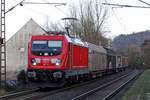 DB 187 111 in Ludwigsau-Friedlos 28.11.2017