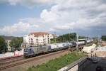 Am 02.06.2024 kam die 143 069 (243 069) von der ,,Firma,, Delta Rail durch den Bahnhof Berlin Köpenick gefahren, beladen mit VW Transporter.