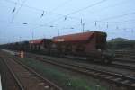 Kieszug fr Boerner Kies- und Steinwerke Schlagsdorf am Morgen des 07.11.2008 im Bahnhof Cottbus