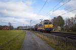 Lok 4402 der Rail Feeding NL mit einem Kesselwagenzug bei Bad Bentheim-Gildehaus (27.02.2021) 