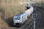 Rpool 187 306-6 auf der Hamm-Osterfelder Strecke in Recklinghausen 15.2.2022