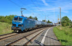 192 081-8 (Siemens Smartron) kesselt durch den Hp Zscherben auf Gleis 1 Richtung Sangerhausen.

🧰 RIVE Rail Leasing Limited (RRL), eingestellt bei der northrail GmbH, aktueller Mieter unbekannt
🕓 9.6.2024 | 17:20 Uhr