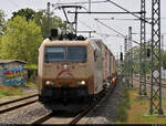 185 538-6  Pure Gold  unterwegs mit Sattelaufliegern in Merseburg Hbf auf Gleis 1 Richtung Halle (Saale).
Tele-Aufnahme am Ende des Bahnsteigs 1/2.

🧰 TX Logistik Austria GmbH (TX Logistik AG)
🚩 Bahnstrecke Halle–Bebra (KBS 580)
🕓 1.6.2021 | 11:50 Uhr