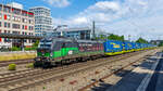 Am 23.06.2024 konnte 91 80 6193 274 mit einem LKW-Walter-Zug auf dem Südring München am Heimeranplatz gesichtet werden.