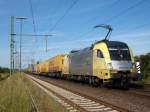 Die von der TX Logistik angemietete ES 64 U2-011 hatte am 17.06.09 die Ehre den DGS 43141 nach Verona zu bringen.