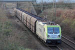 Captrain 187 011 auf der Hamm-Osterfelder Strecke in Recklinghausen 18.12.2019