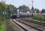 185 551 und eine Schwesterlok kommen vom Kraftwerk Fenne und fahren zurück ins Ruhrgebiet um Kohlennachschub zu holen.