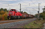 261 095-4 (Voith Gravita 10 BB) ist vermutlich mit einer Übergabe, bestehend aus offenen Güterwagen, in Magdeburg Herrenkrug Richtung Magdeburg-Rothensee unterwegs.

🧰 DB Cargo
🚩 Bahnstrecke Berlin–Magdeburg (KBS 201)
🕓 25.10.2021 | 13:50 Uhr