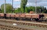 Ist an sich schon recht selten: Ein Ks 446, Wagennummer 21 RIV 80 D-DB 3300-520-6.