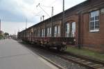 Gterwagen in Hannover/Leinhausen, whrend des Groraumendecker Tag am 12.09.2010.