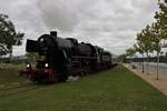 Historische Eisenbahn Frankfurt am Main 52 4867 am 04.10.20 mit einen Sonderzug auf der Hafenbahn Frankfurt am Main beim Teddybärenfahrtag