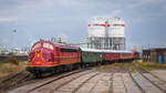 My 1155 (227 010-6) - Magdeburg Hafen 22.08.21 - Hafenrundfahrt im Hafen Magdeburg.