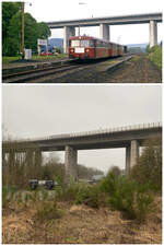 Der ehemalige Haltepunkt Gerlingen an der Bahnstrecke Rotemühle–Freudenberg erlebte am 31.