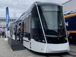 Heckpartie Hyundai Rotem Straßenbahn am 22.