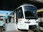 Straenbahn  Bogestra  auf der Innotrans am 28.09.08.