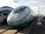 HT80 105 TCDD von Siemens steht auf dem Frei- und Gleisgelände der Messe Berlin zu den Besuchertagen der InnoTrans 2016. [25.9.2016]