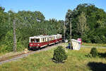 279 003 und 279 004 rollen von Buckow kommend in Müncheberg ein.

Müncheberg 22.09.2024