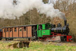 Fahrtag in der Feld- und Grubenbahnmuseum Fortuna (FGF) in Solms-Oberbiel 17.3.23.